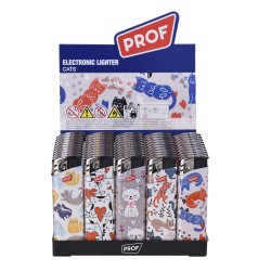 Αναπτήρας Prof Refillable Cats 50τμχ